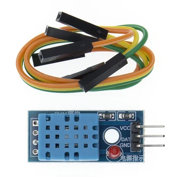 TENSTAR ROBOT 10PCS Single Bus DHT11 Digital Temperature and Humidity Sensor DHT11 Probe
TENSTAR ROBOT 10PCS Single Bus DHT11 Digital Temperature and Humidity Sensor DHT11 Probe