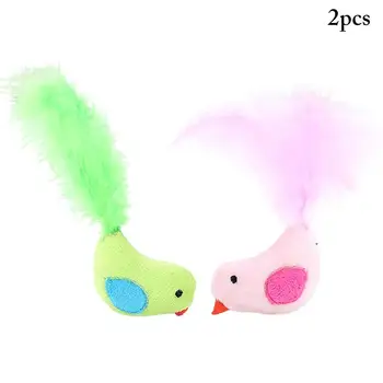 Legendog 2Pcs/Set Bird Shape Cat Toys Lovely Mini Plush Cat Feather Toy Cat Chew Toy Pet Bite Toys Pet Supplies Cat Favors
Legendog 2Pcs/Set Bird Shape Cat Toys Lovely Mini Plush Cat Feather Toy Cat Chew Toy Pet Bite Toys Pet Supplies Cat Favors