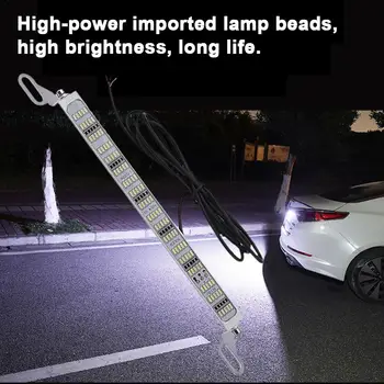 

Car LED License Plate Light Modified Super Bright Rogue Reversing Light Flashing Brake Light Waterproof Auxiliary Light 12V