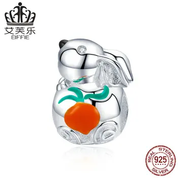Carrot rabbit Diy 925 silver original natural beads for jewelry making Fit pandora charm bracelet
Carrot rabbit Diy 925 silver original natural beads for jewelry making Fit pandora charm bracelet