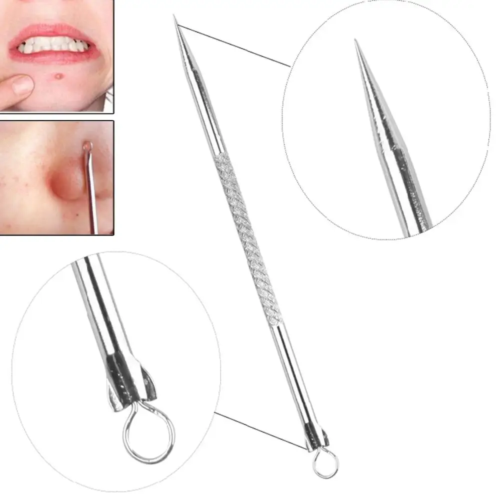 10pcs 82cm Blackhead Comedone Acne Pimple Blemish Extractor Remover Stainless Needles Makeup Tools DK920
10pcs 82cm Blackhead Comedone Acne Pimple Blemish Extractor Remover Stainless Needles Makeup Tools DK920