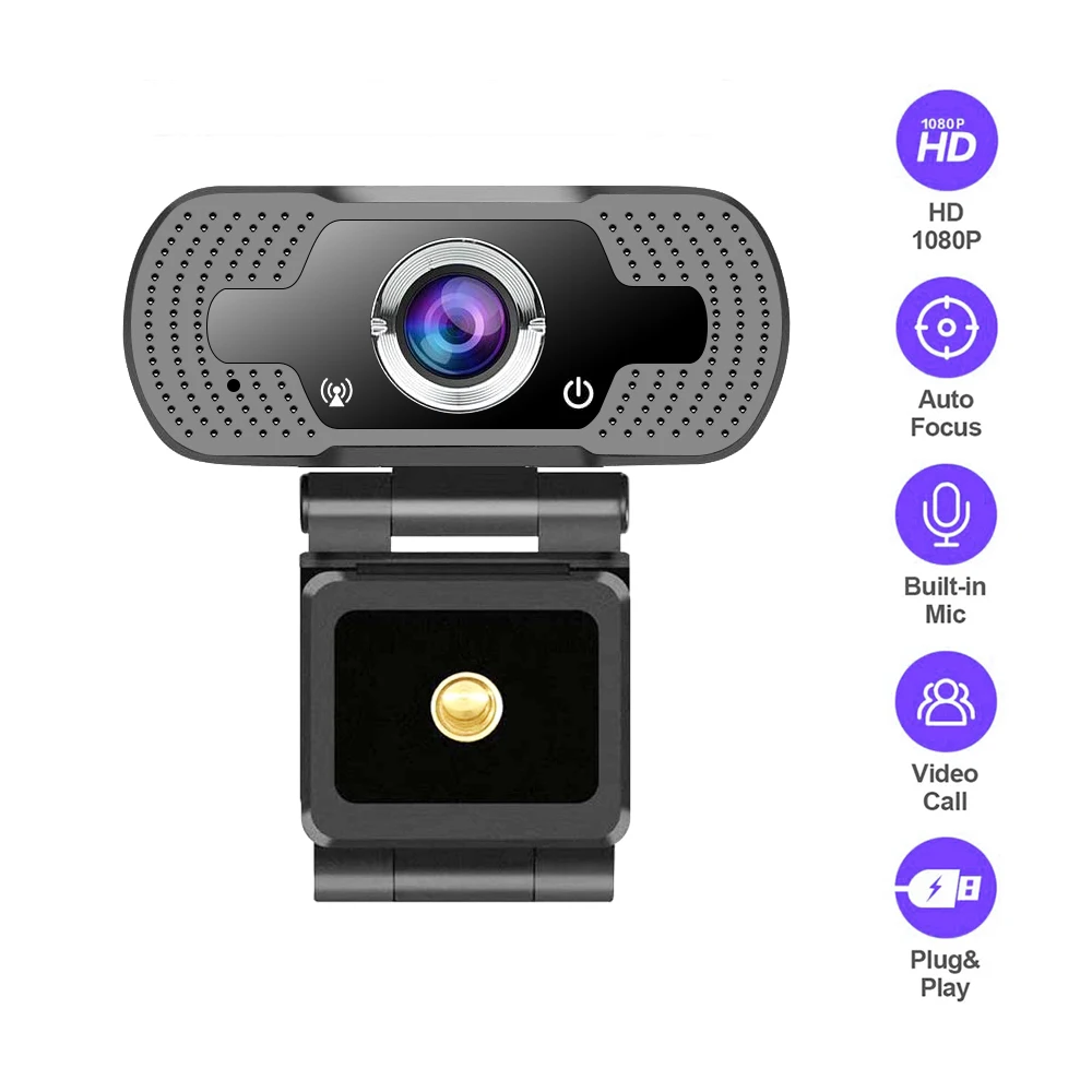 J-boxing 1080P HD Webcam with Built-in Microphone, Widescreen USB HD Web Camera for Zoom Meeting YouTube Skype FaceTime Hangouts
J-boxing 1080P HD Webcam with Built-in Microphone, Widescreen USB HD Web Camera for Zoom Meeting YouTube Skype FaceTime Hangouts