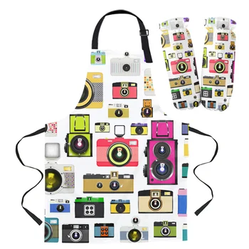 Retro Camera Image Apron Kitchen Home Cooking Baking Waist Bib Aprons for Woman Cleaning Items
Retro Camera Image Apron Kitchen Home Cooking Baking Waist Bib Aprons for Woman Cleaning Items