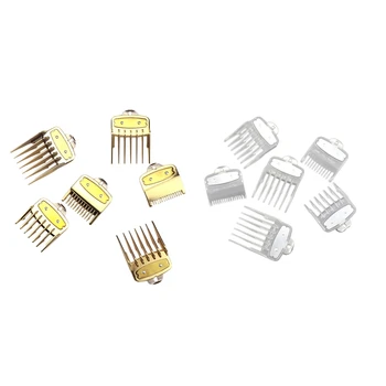 6Pcs for WAHL Hair Clipper for Barbers Limit Comb Guide Cutting Guard Attachment Kit(Transparent)
6Pcs for WAHL Hair Clipper for Barbers Limit Comb Guide Cutting Guard Attachment Kit(Transparent)