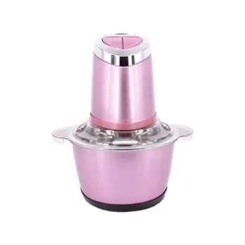 Electric multi-function meat grinder, 2L stainless steel food shredder for meat, vegetables, fruits and nuts, 300W. 
Electric multi-function meat grinder, 2L stainless steel food shredder for meat, vegetables, fruits and nuts, 300W.