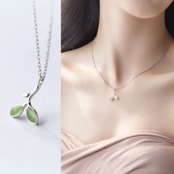 Macanie Trendy 925 Sterling Silver Green Opal Leaves Tree Branch Pendant Necklace for Women Adjustable Necklace Fine Jewelry
Macanie Trendy 925 Sterling Silver Green Opal Leaves Tree Branch Pendant Necklace for Women Adjustable Necklace Fine Jewelry