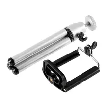 Portatile 360 Ruotabile Super Leggero Universale Mini Supporto Del Basamento Del Treppiedi Del Supporto Del Telefono Mobile per Il Iphone 7 7 S Plus 6 6 S(China)