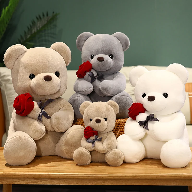 Cute Rose Bear Doll Plush Toy Hug Bear Doll Children's Birthday Pillow Teddy Bear Home Living Room Bedroom
Cute Rose Bear Doll Plush Toy Hug Bear Doll Children's Birthday Pillow Teddy Bear Home Living Room Bedroom