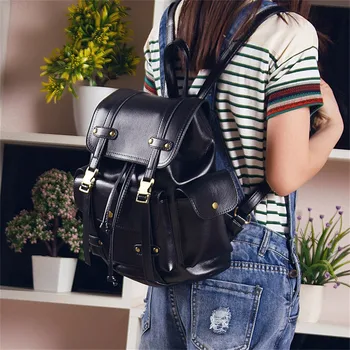 Women Leather Soft Face Fashion Retro College Backpack Simple Zipper Fashion New Designer 2020 New Модный рюкзак
Women Leather Soft Face Fashion Retro College Backpack Simple Zipper Fashion New Designer 2020 New Модный рюкзак