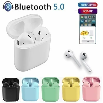 TWS inpods inpod i12 Mini Colour Wireless Touch Function Bluetooth Earphone Invisible Earbuds With For All Smart Phone Earbuds
TWS inpods inpod i12 Mini Colour Wireless Touch Function Bluetooth Earphone Invisible Earbuds With For All Smart Phone Earbuds