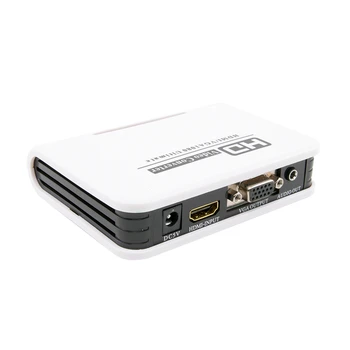 HDMI to VGA Converter With Audio HDMI to VGA Conversion Head for LED Displays, and Projectors(EU Plug)
HDMI to VGA Converter With Audio HDMI to VGA Conversion Head for LED Displays, and Projectors(EU Plug)