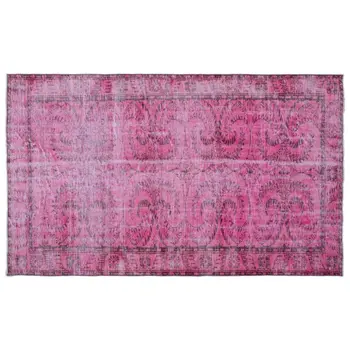 Handmade Pink Vintage Overdyed Turkish Area Rug 174x284 Cm-5'9''X9'4''
Handmade Pink Vintage Overdyed Turkish Area Rug 174x284 Cm-5'9''X9'4''