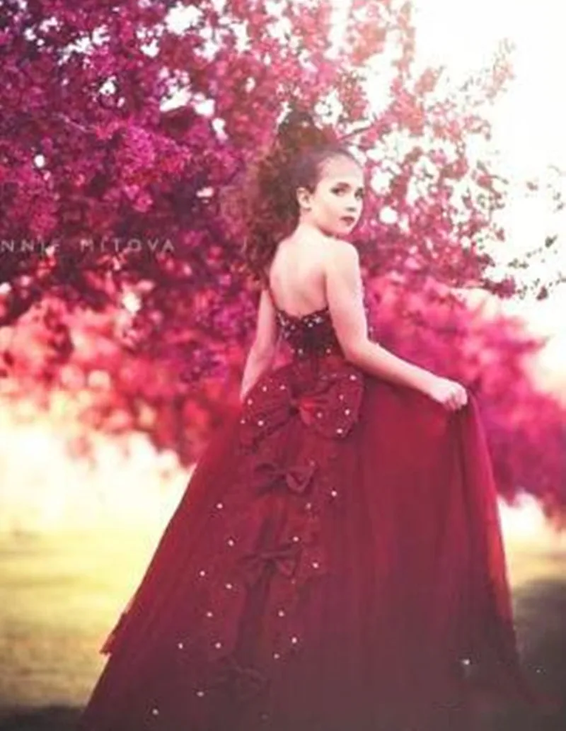 burgundy-girls-pageant-dresses-sparkly-crystals (2)