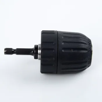 Metal Drill Bit Chuck Hex Shank Quickly Change Adapter Drilling Wooden Surfaces Power Tool Accessories
Metal Drill Bit Chuck Hex Shank Quickly Change Adapter Drilling Wooden Surfaces Power Tool Accessories