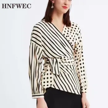 Women Chiffon Blouse Summer 2019 New Arrival Stripe And Dot Patchwork Feminino Blusa Chic Lady Bow Tops Shirt E027
Women Chiffon Blouse Summer 2019 New Arrival Stripe And Dot Patchwork Feminino Blusa Chic Lady Bow Tops Shirt E027