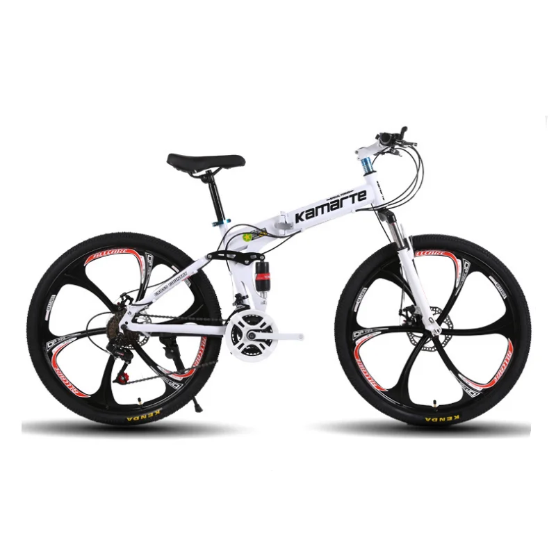 Mountain Bike Folding mountain bike 26 inch adult bike 21 24 27 speed student bike