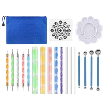 19 Pieces DIY Art Clay Pottery Tool Set Crafts Clay Sculpting Tool Kit Pottery & Wooden Handle Modeling Clay Tools
19 Pieces DIY Art Clay Pottery Tool Set Crafts Clay Sculpting Tool Kit Pottery & Wooden Handle Modeling Clay Tools