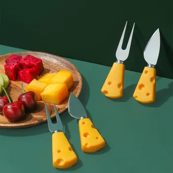 Cheese Knife Kitchen Accessories Gadgets Baking Tools Form for Cooking Cake Decorating Tools Cheese Knife and Fork Cuisine.
Cheese Knife Kitchen Accessories Gadgets Baking Tools Form for Cooking Cake Decorating Tools Cheese Knife and Fork Cuisine.