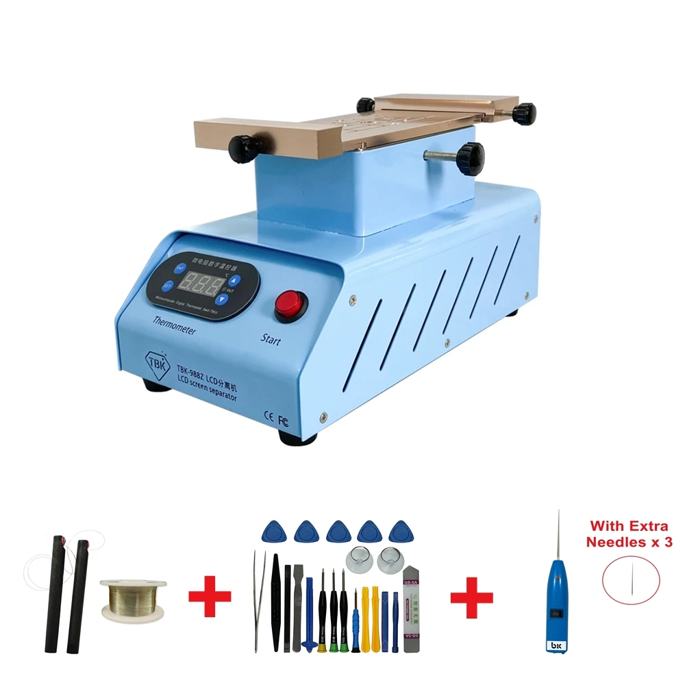 Max 7inches LCD Separator Machine 220V 110V Screen Repair Machine double Vacuum Pump Flat Edge LCD Touch Screen rotary Separator
Max 7inches LCD Separator Machine 220V 110V Screen Repair Machine double Vacuum Pump Flat Edge LCD Touch Screen rotary Separator