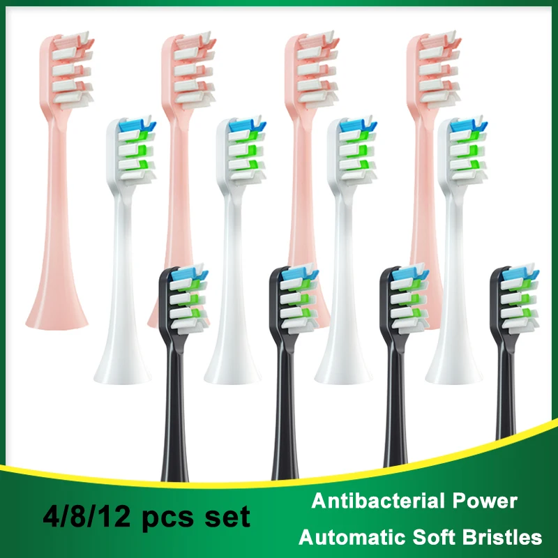Soocas X3/x3u/x5 Smart Brush Head 4-12 Pieces Head Cleaning/health/comfort DuPont Used To Replace The Toothbrush
Soocas X3/x3u/x5 Smart Brush Head 4-12 Pieces Head Cleaning/health/comfort DuPont Used To Replace The Toothbrush
