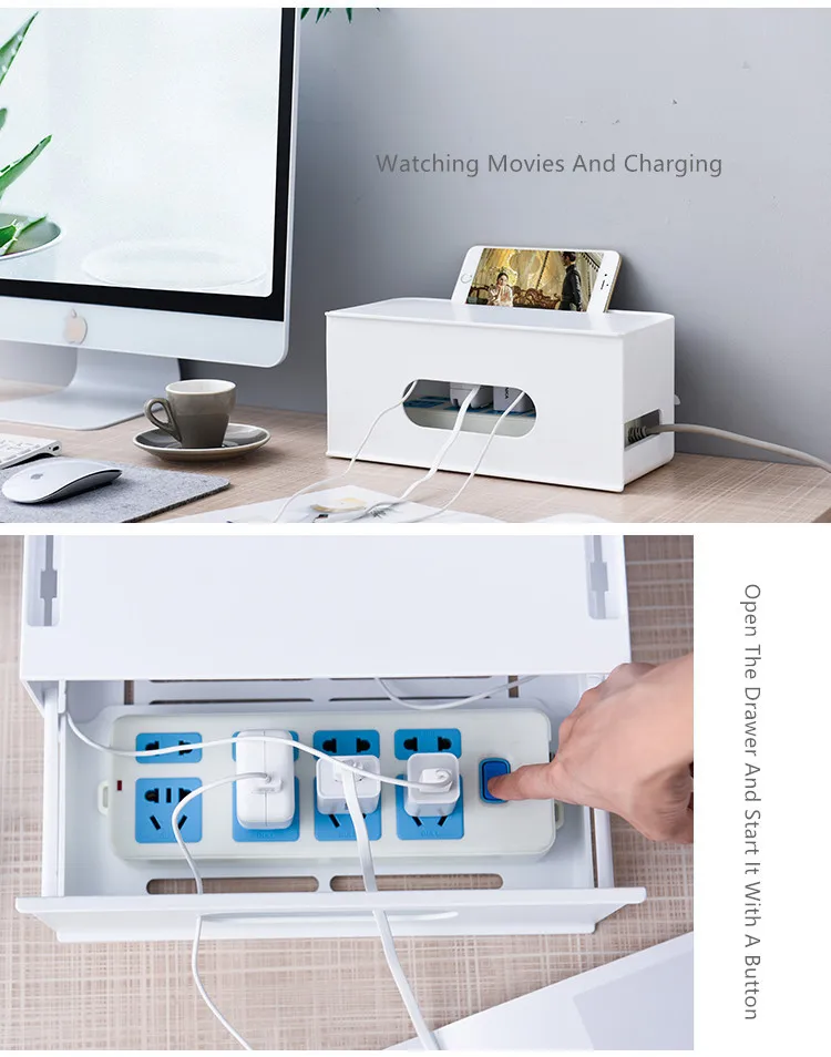 Double Layers Drawer Type WIFI Router Storage Box 21 Double Layers Drawer Type WIFI Router Storage Box 11