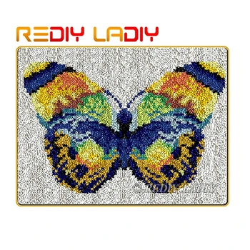 Latch Hook Kits Make Your Own Colorful Butterfly Sheep Acrylic Yarn Printed Canvas Crocheting Cushion Mat DIY Carpet Rug Crafts
Latch Hook Kits Make Your Own Colorful Butterfly Sheep Acrylic Yarn Printed Canvas Crocheting Cushion Mat DIY Carpet Rug Crafts