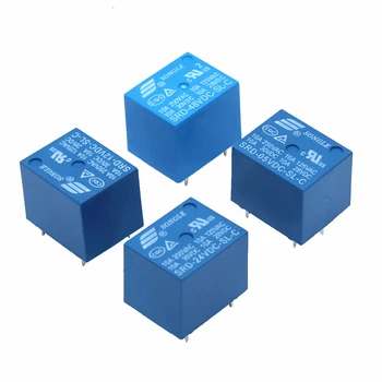100Pcs/lot Relays SRD-12VDC-SL-C SRD-24VDC-SL-C SRD-05VDC-SL-C 12V 24V 48V 10A 250VAC 5PIN T73
100Pcs/lot Relays SRD-12VDC-SL-C SRD-24VDC-SL-C SRD-05VDC-SL-C 12V 24V 48V 10A 250VAC 5PIN T73