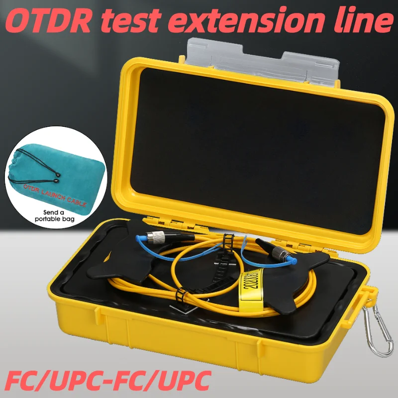 FC/UPC OTDR Optical Fiber Cable Test Extension Line OTDR Launch Cable Dead Zone Eliminator Fiber Ring Single Mode 500M 1KM 2KM
FC/UPC OTDR Optical Fiber Cable Test Extension Line OTDR Launch Cable Dead Zone Eliminator Fiber Ring Single Mode 500M 1KM 2KM