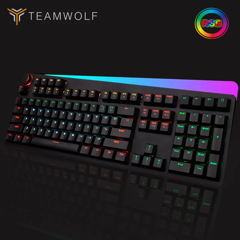 2019 Russian/English layout Gaming mechanical keyboard RGB backlit 112 keys Optical axis USB wired keyboard for Computer gamer
2019 Russian/English layout Gaming mechanical keyboard RGB backlit 112 keys Optical axis USB wired keyboard for Computer gamer