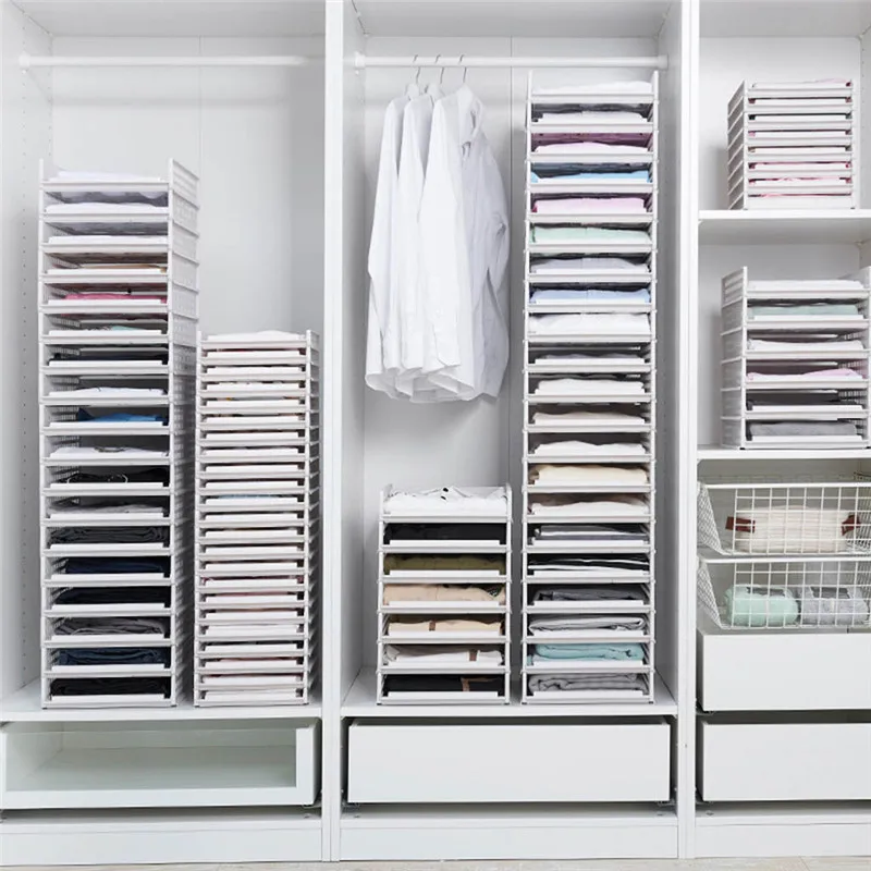 1Pcs Creative Fast Clothes Storage Shelves Fold Board Clothing Organization Shirt Folder T-shirt Document Home Closet Organizer
1Pcs Creative Fast Clothes Storage Shelves Fold Board Clothing Organization Shirt Folder T-shirt Document Home Closet Organizer