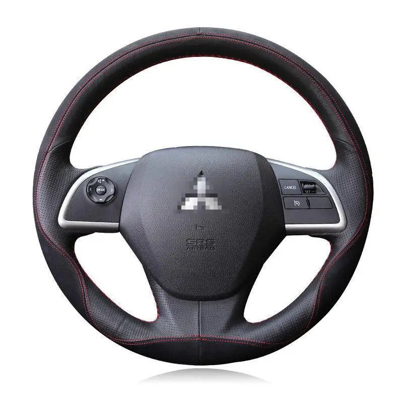 For Mitsubishi Outlander 2013-17 Hand-stitched Car Steering Wheel Cover Top Leather
For Mitsubishi Outlander 2013-17 Hand-stitched Car Steering Wheel Cover Top Leather