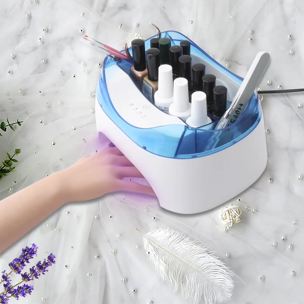 NOQ UV LED Lamp For Nails 36W Gel Polish 26Pcs Leds With Storage For Manicure Tools Nail Dryer Ultraviolet Ice Lamp
NOQ UV LED Lamp For Nails 36W Gel Polish 26Pcs Leds With Storage For Manicure Tools Nail Dryer Ultraviolet Ice Lamp