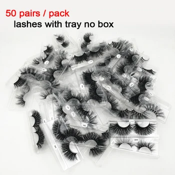 50 Pairs/lot 25mm Lashes 3D Mink Lashes With Tray No Box Wholesale Bulk Full Lashes Mink False Eyelashes Makeup eyelashes cilios 
50 Pairs/lot 25mm Lashes 3D Mink Lashes With Tray No Box Wholesale Bulk Full Lashes Mink False Eyelashes Makeup eyelashes cilios