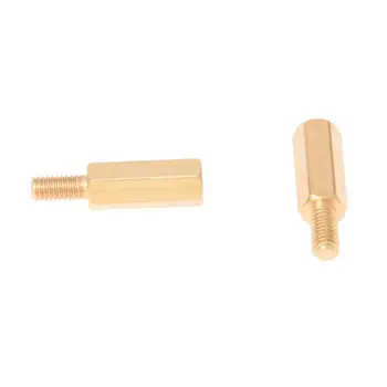 New 50 Pcs Brass Screw Hexagonal Stand-off Spacer M3 Male x M3 Female 12mm Body Length
New 50 Pcs Brass Screw Hexagonal Stand-off Spacer M3 Male x M3 Female 12mm Body Length