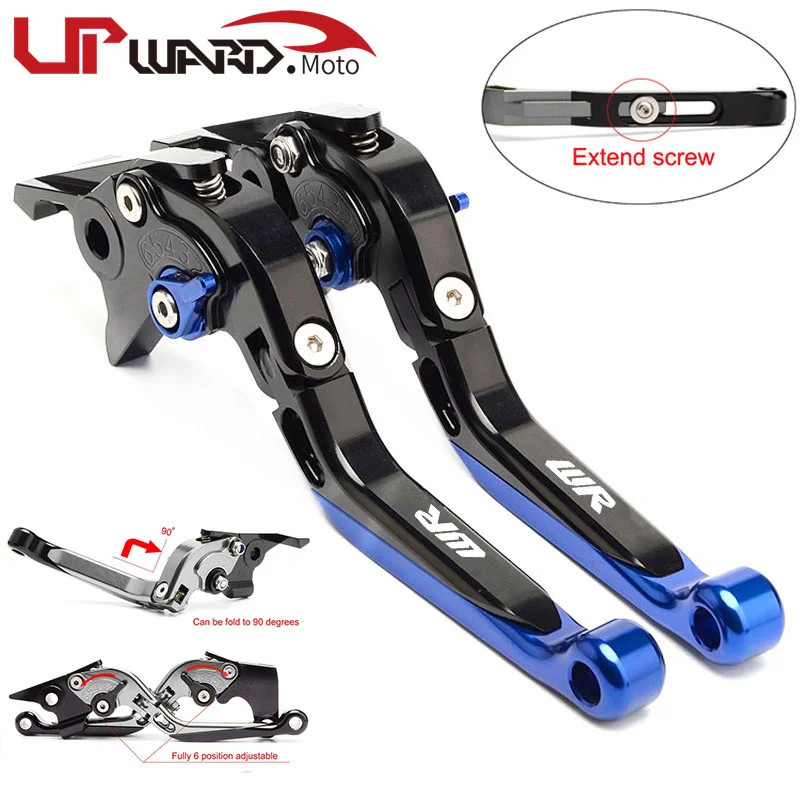 LOGO WR Fit WR 125X 2012-2016 Clutch Levers For YAMAHA WR125X Folding Extendable Brake Levers
LOGO WR Fit WR 125X 2012-2016 Clutch Levers For YAMAHA WR125X Folding Extendable Brake Levers