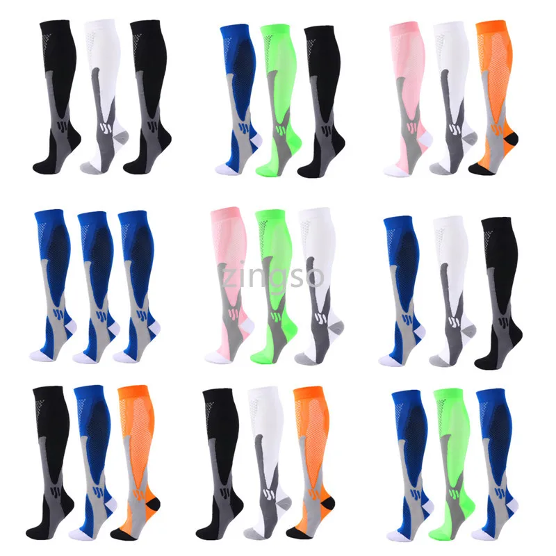 3 Pcs Compression Socks Running Sports Stockings 20-30 Mmhg Men Women Soccer Marathon Cycling Football Varicose Veins Socks
3 Pcs Compression Socks Running Sports Stockings 20-30 Mmhg Men Women Soccer Marathon Cycling Football Varicose Veins Socks