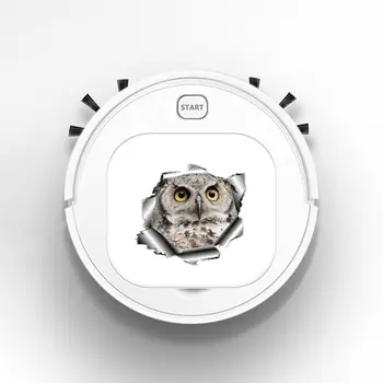 Rechargeable Smart Vacuum Cleaners Robot 3 in 1 1800Pa USB Auto Smart Sweeping Dry Wet Mop Strong Suction Sweeper Funny Owl
Rechargeable Smart Vacuum Cleaners Robot 3 in 1 1800Pa USB Auto Smart Sweeping Dry Wet Mop Strong Suction Sweeper Funny Owl
