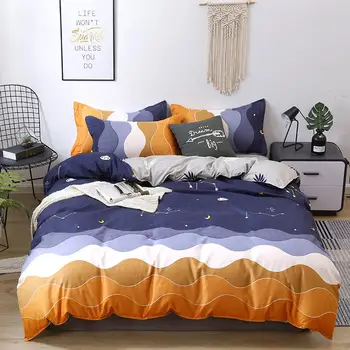 3/4pcs 3D ripple Bedding Set Queen King Size Duvet Cover Sets Gradient Print Quilt Cover Bedclothes Flat Bed Sheet 
3/4pcs 3D ripple Bedding Set Queen King Size Duvet Cover Sets Gradient Print Quilt Cover Bedclothes Flat Bed Sheet