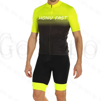 Honu Fast Pro Cycling Set Men's Short-sleeved Bike Clothes Mtb Cycling Clothing Triathlon Uniform Jersey Cycling Orbeaing Team 
Honu Fast Pro Cycling Set Men's Short-sleeved Bike Clothes Mtb Cycling Clothing Triathlon Uniform Jersey Cycling Orbeaing Team