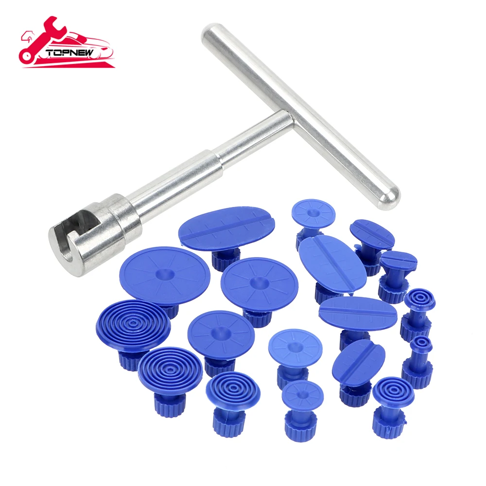 Car Auto Body Paintless Dent Repair Removal Tool T-Bar Tools Kit with Glue Tabs For Car Auto Body Hail Damage
Car Auto Body Paintless Dent Repair Removal Tool T-Bar Tools Kit with Glue Tabs For Car Auto Body Hail Damage