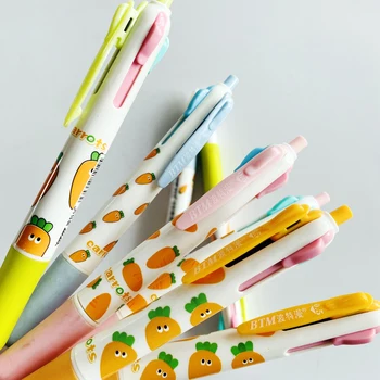 1X 4 Color Cute Carrot Press Ball Ballpoint Pen Writing Drawing Tool Office School Supply Kids Gift Student Stationery 
1X 4 Color Cute Carrot Press Ball Ballpoint Pen Writing Drawing Tool Office School Supply Kids Gift Student Stationery
