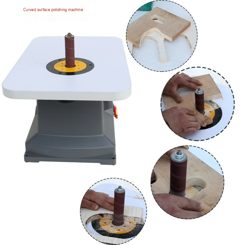 Shaft sanding machineCurvedPolishing sanding machineWoodworking arc sanding machine
Shaft sanding machineCurvedPolishing sanding machineWoodworking arc sanding machine