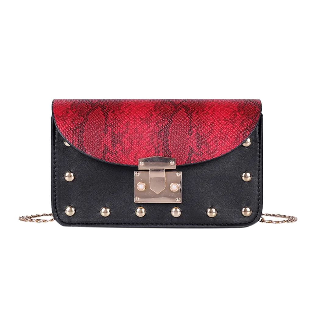 

Chain Small Square luxury handbags women bags designer bolsa feminina Women's Serpentine Shoulder Bag Fashion Messenger Bag