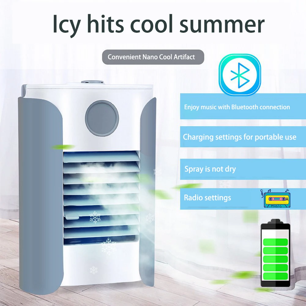 Desktop Fan 3 Speed USB Personal Mini Portable Cooling Fan bluetooth speaker cooling fan Office Household Traveling Car General
Desktop Fan 3 Speed USB Personal Mini Portable Cooling Fan bluetooth speaker cooling fan Office Household Traveling Car General