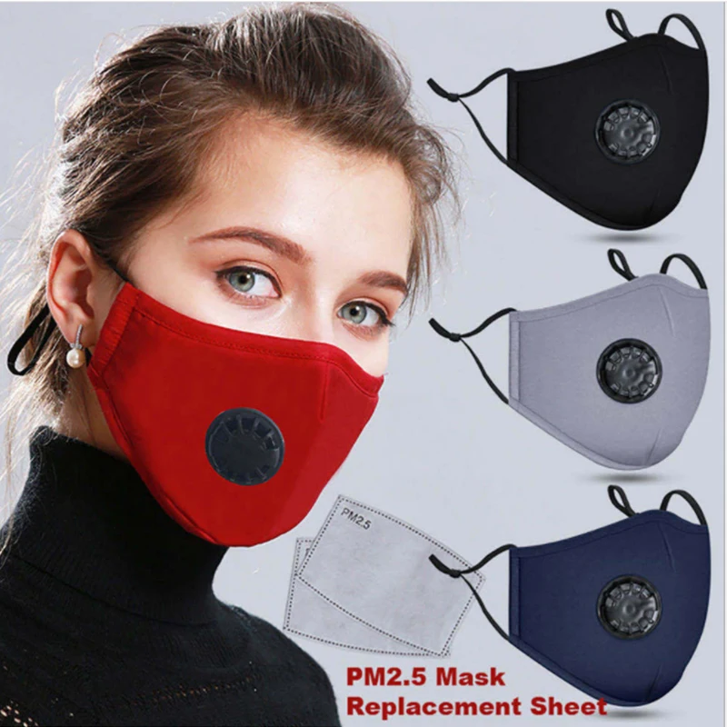 PM2.5 Cotton Mouth Mask Anti-dust Mask Reusable Mask with Breathing Valve KN95 Masks Washable Activated Carbon Filter Masks
PM2.5 Cotton Mouth Mask Anti-dust Mask Reusable Mask with Breathing Valve KN95 Masks Washable Activated Carbon Filter Masks