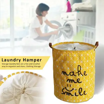 Laundry Hamper Bucket Dustproof Foldable Clothes Organizer Toy Storage for Dormitory Home 
Laundry Hamper Bucket Dustproof Foldable Clothes Organizer Toy Storage for Dormitory Home