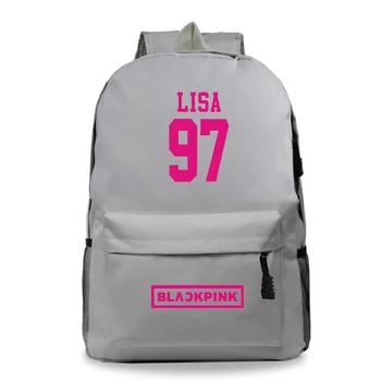 Beautiful BLACKPINK Backpack Lisa 97 Students Boys Girls Rucksack Fashion New Pattern Schoolbag 
Beautiful BLACKPINK Backpack Lisa 97 Students Boys Girls Rucksack Fashion New Pattern Schoolbag