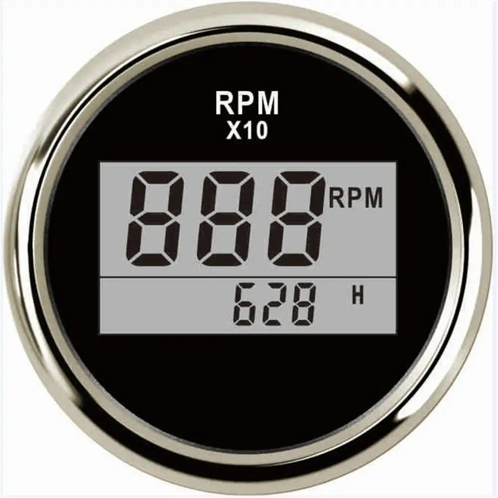 1pc 52mm Tachometer Gauges 0-9900 Rev Counters Waterproof with Blue Backlight for Auto Ship Generating Units Truck 9-32vdc
1pc 52mm Tachometer Gauges 0-9900 Rev Counters Waterproof with Blue Backlight for Auto Ship Generating Units Truck 9-32vdc
