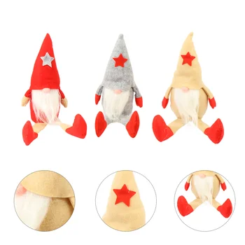 3pcs Long-Legged Christmas Elf Christmas Gnome Home Decoration Gnome Figurines 
3pcs Long-Legged Christmas Elf Christmas Gnome Home Decoration Gnome Figurines