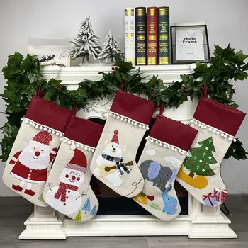 Christmas Stockings Sock Santa Snowman Tree Decorations Candy Gift Bag Xmas Tree
Christmas Stockings Sock Santa Snowman Tree Decorations Candy Gift Bag Xmas Tree